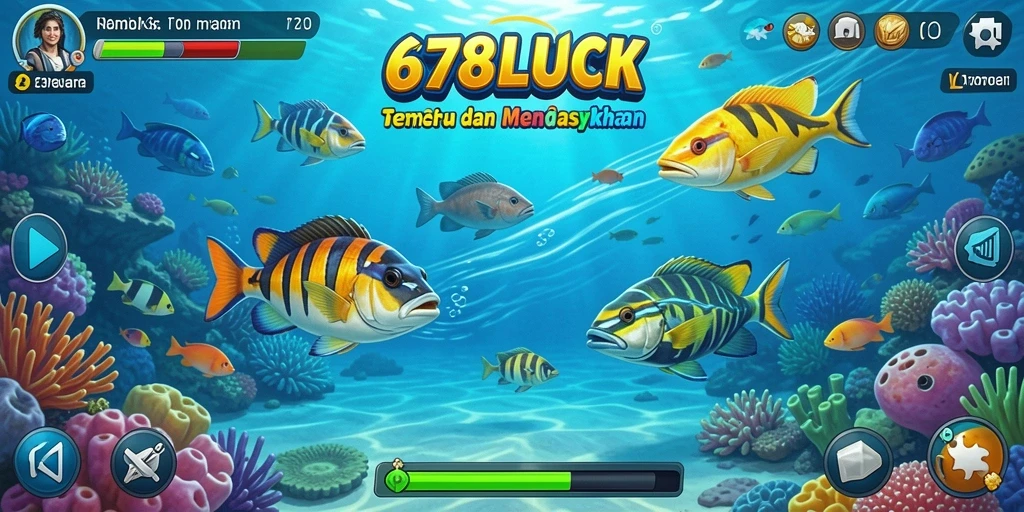 Gameplay seru Tembak Ikan di 678LUCK yang memikat.