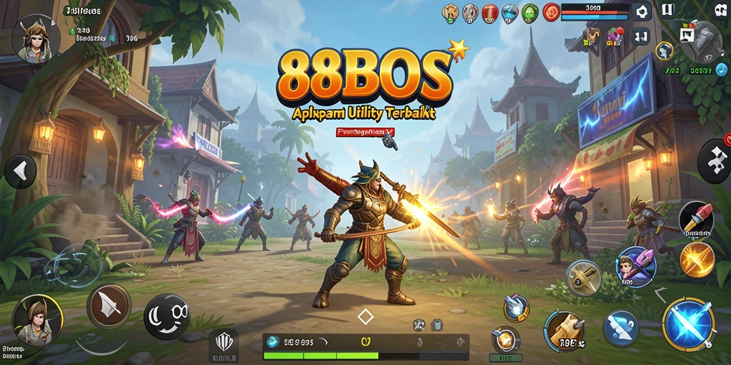 Tampilan antarmuka aplikasi 88BOS yang modern dan intuitif.
