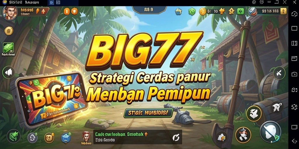 Tampilan gameplay BIG77 yang penuh aksi dan strategi mendebarkan.