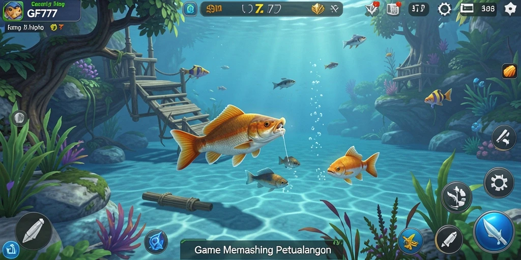 Gameplay memancing seru dan menantang di GF777.