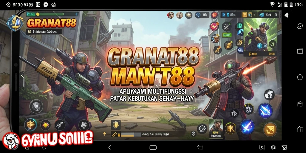 Tampilan antarmuka utama GRANAT88 yang user-friendly.