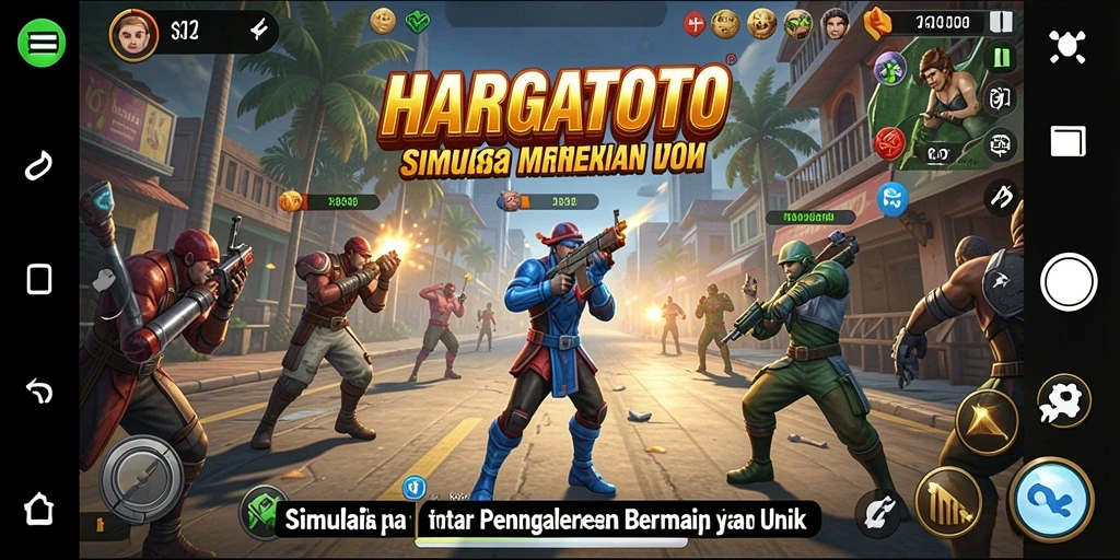 Screenshots HARGATOTO menampilkan gameplay menarik dalam simulasi yang mendebarkan.