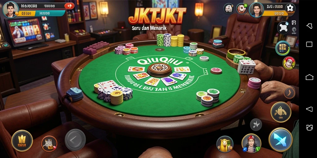 Screenshot gameplay QiuQiu yang menarik di JKTJKT.
