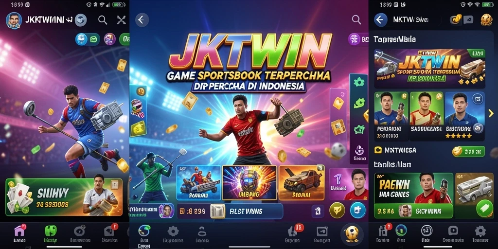 Tampilan gameplay menarik dan interaktif dari aplikasi Sportsbook JKTWIN.