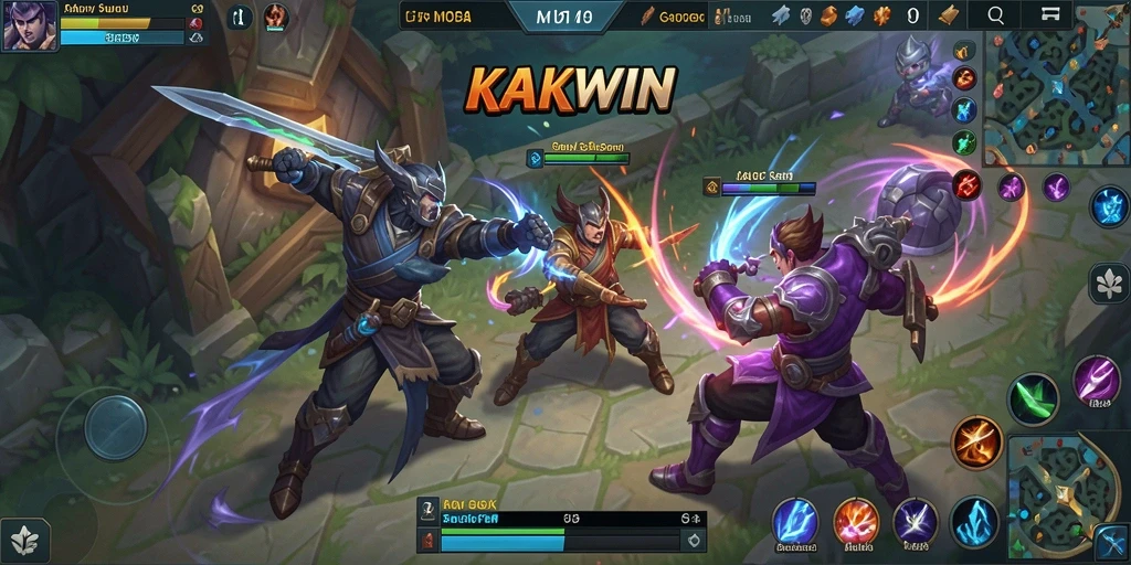 Tampilan dinamis dan aksi bertarung di arena KAKWIN.