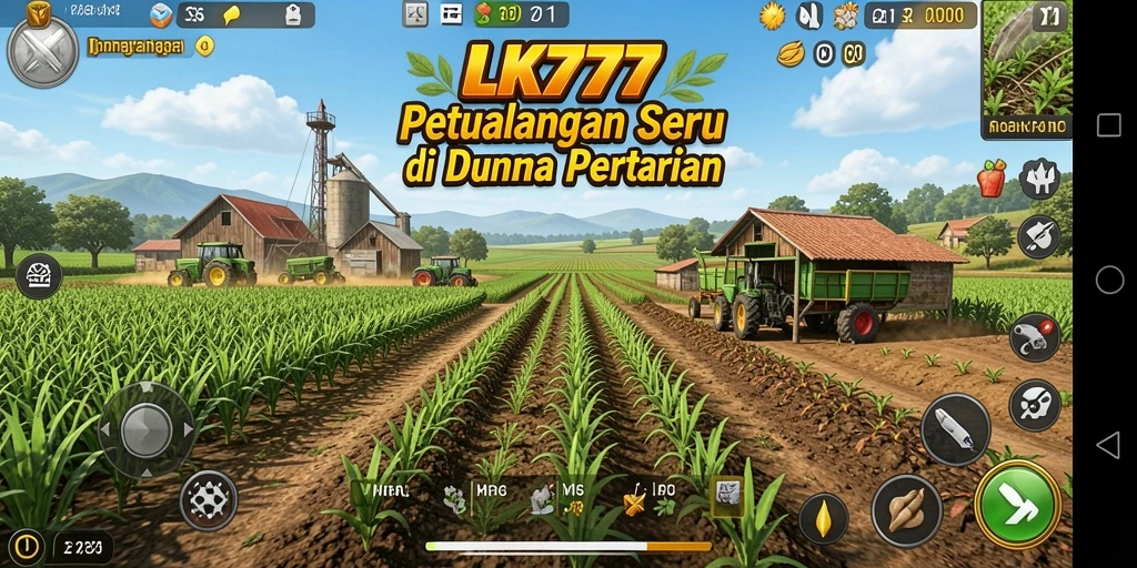 Screenshot LK777 menampilkan keseruan bertani dengan grafik yang menakjubkan.