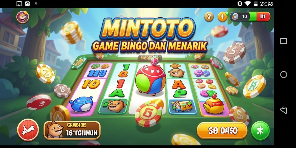 Gameplay Bingo seru dengan berbagai fitur menarik di MINTOTO.