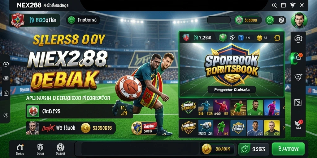 Tampilan screenshot gameplay Sportsbook NEX288 yang menarik dan interaktif.
