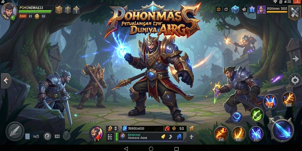 Gameplay seru ARPG dengan pertarungan dinamis di POHONEMAS33.