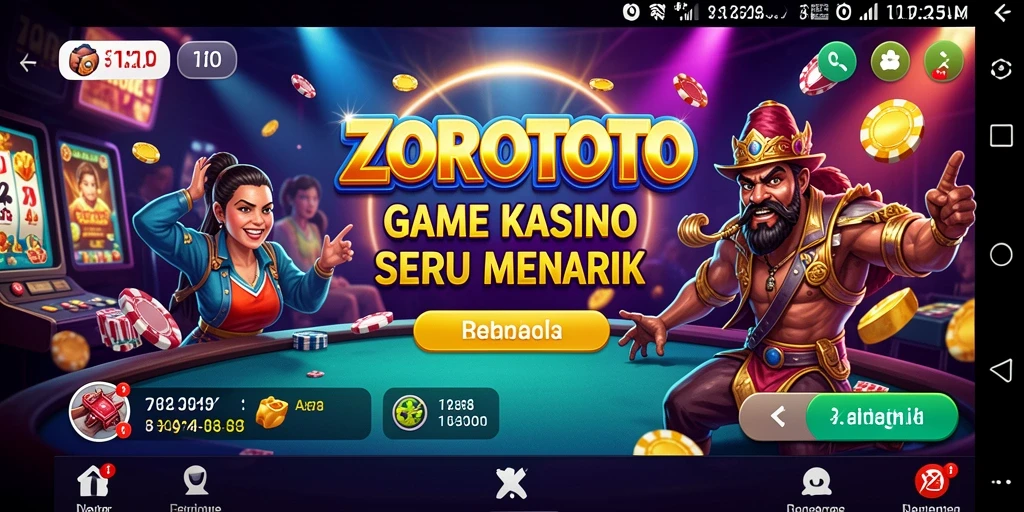 Gameplay seru dari ZOROTOTO yang memikat pemain kasino.